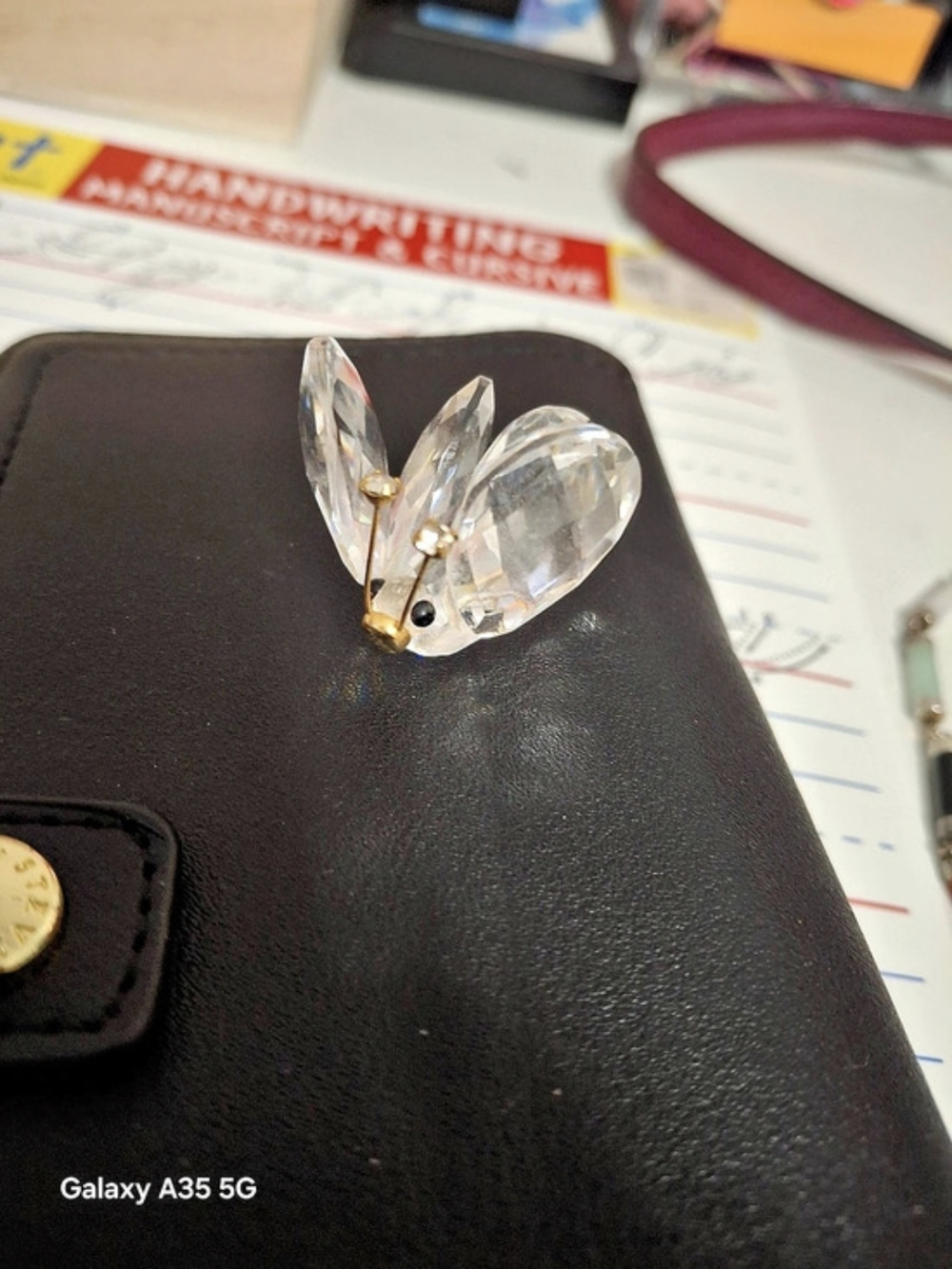 Swarovski Small Butterfly #2 Crystal Butterfly Figurine Clear